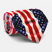 Amerikaans blauw Jeans Stropdas! Stropdas (Opgerold)