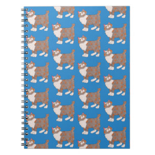 amerikaans bobtail patroon notitieboek