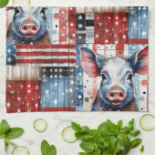 amerikaans Boerderij Theedoek (Gevouwen)