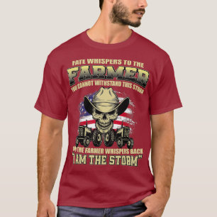 Amerikaans Boerderij van de Cadeautrekker T-shirt
