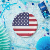 Amerikaans Bord voor vlaggenpapier (Feest)