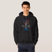 Amerikaans Born Honduran Roots Flag Honduras Catra Hoodie (Voorkant volledig)