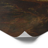 Amerikaans bos - Thomas Cole Fine Art Poster (Hoek)