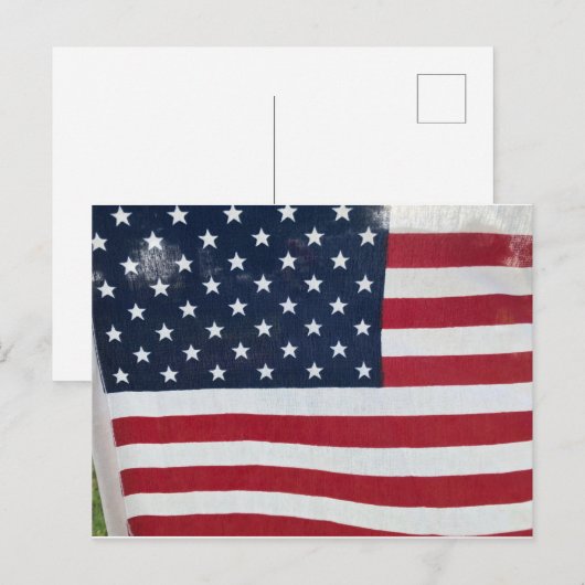 Amerikaans briefkaart (Voorkant / Achterkant)