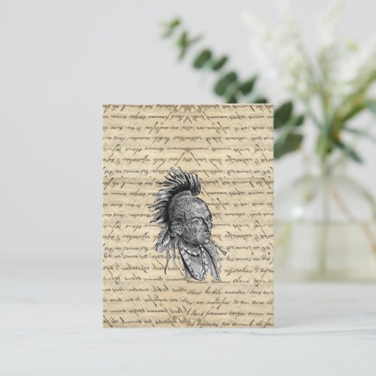 Amerikaans Briefkaart (Staand voorkant)