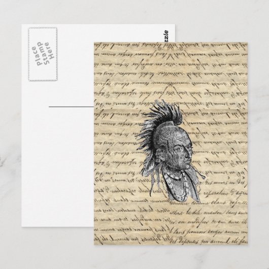 Amerikaans Briefkaart (Voorkant / Achterkant)