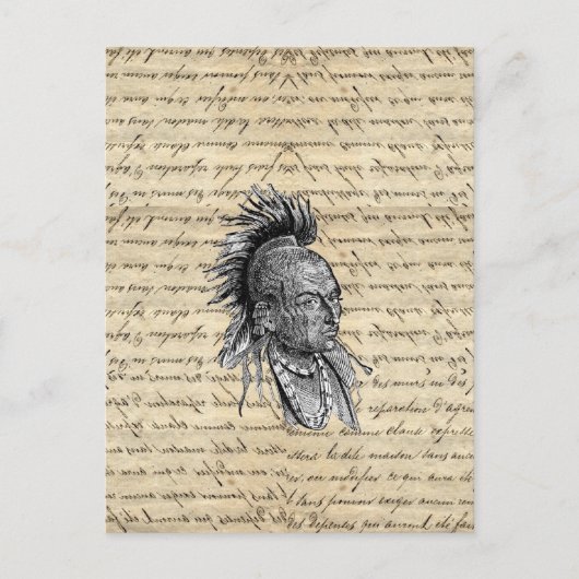 Amerikaans Briefkaart (Voorkant)