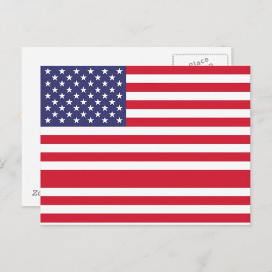 Amerikaans Briefkaart (Voorkant / Achterkant)