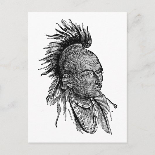 Amerikaans Briefkaart (Voorkant)