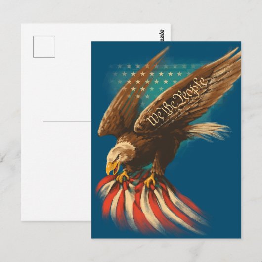  Amerikaans Briefkaart (Voorkant / Achterkant)
