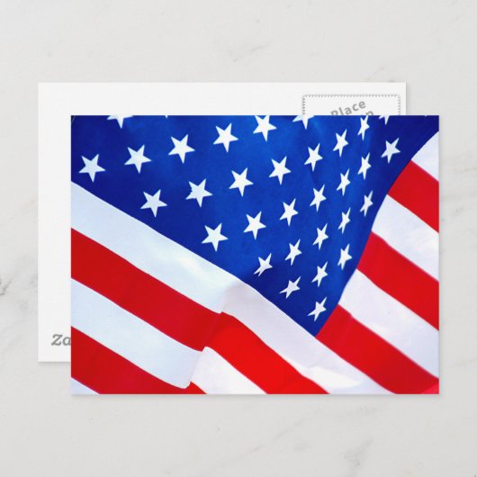 Amerikaans Briefkaart (Voorkant / Achterkant)