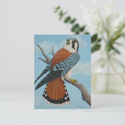 Amerikaans briefkaart (Staand voorkant)