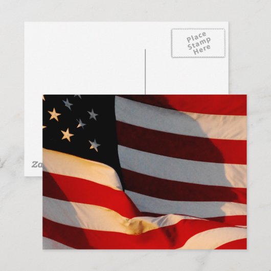 Amerikaans Briefkaart (Voorkant / Achterkant)