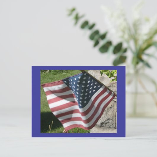 Amerikaans Briefkaart (Staand voorkant)