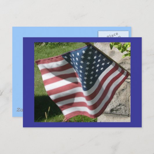 Amerikaans Briefkaart (Voorkant / Achterkant)