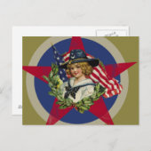 Amerikaans Briefkaart (Voorkant / Achterkant)