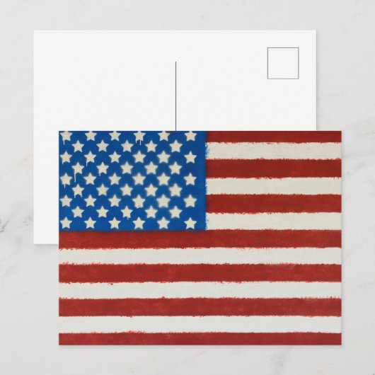 -Amerikaans Briefkaart (Voorkant / Achterkant)