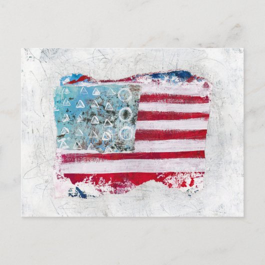 Amerikaans Briefkaart - Abstracte Kunst (Voorkant)