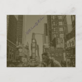 Amerikaans briefkaart in  stijl (Voorkant)