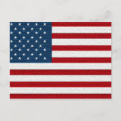 Amerikaans Briefkaart van het Amerikaanse vlagmoza (Voorkant)