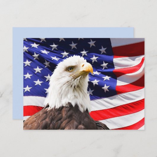 amerikaans briefkaart van onafhankelijkheid (Voorkant / Achterkant)