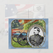 Amerikaans Briefkaart voor de burgeroorlog (Voorkant / Achterkant)