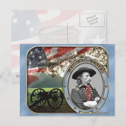 Amerikaans Briefkaart voor de burgeroorlog (Voorkant / Achterkant)