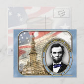 Amerikaans Briefkaart voor de burgeroorlog (Voorkant / Achterkant)