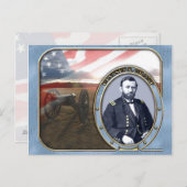 Amerikaans Briefkaart voor de burgeroorlog (Voorkant / Achterkant)