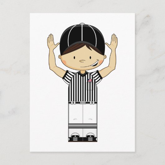 Amerikaans Briefkaart voor Football (Voorkant)