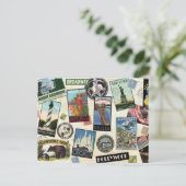 -Amerikaans briefkaart voor reizen (Staand voorkant)