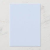 Amerikaans Brits 4 gangen bruiloft Menu (Achterkant)