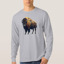 Amerikaans Buffalo Lang T-shirt