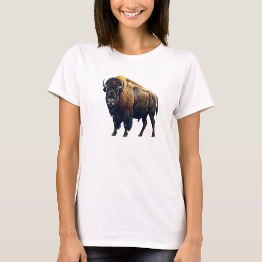 Amerikaans Buffalo T-shirt (Voorkant)