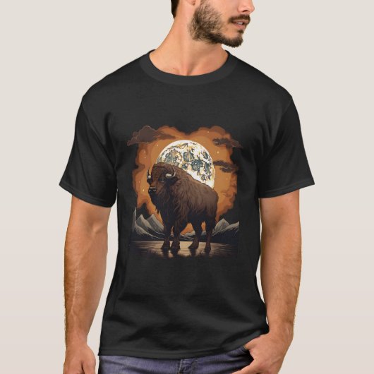 Amerikaans Buffel Shirt Buffel Shirt Amerikaans Bi (Voorkant)