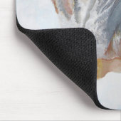 Amerikaans Bulldog Artistic Pet Portret Muismat (Hoek)