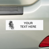 Amerikaans Bumpersticker (Op auto)