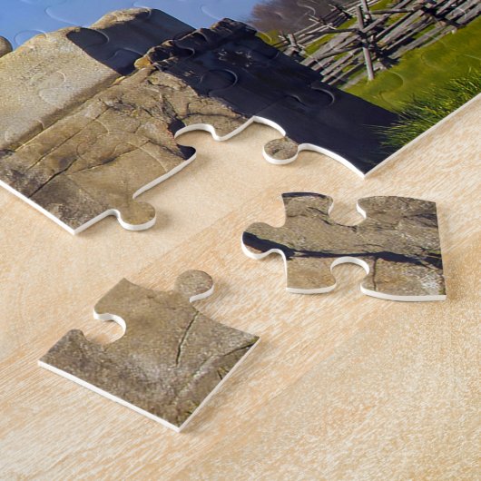 Amerikaans burgeroorlogsmonument legpuzzel (Zijkant)