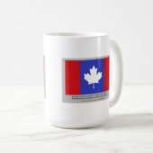 Amerikaans-Canadese vriendschapsmok Koffiemok (Voorkant rechts)