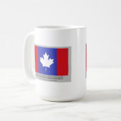 Amerikaans-Canadese vriendschapsmok Koffiemok (Voorkant links)