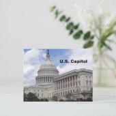 Amerikaans Capitol Briefkaart (Staand voorkant)