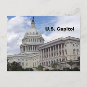 Amerikaans Capitol Briefkaart