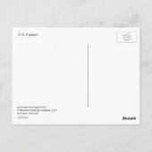 Amerikaans Capitol Briefkaart (Achterkant)