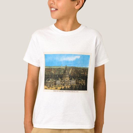  Amerikaans Capitol T-shirt (Voorkant)