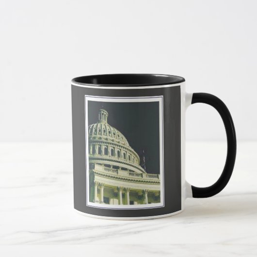 Amerikaans Capitolium Gebouw Mok (Rechts)