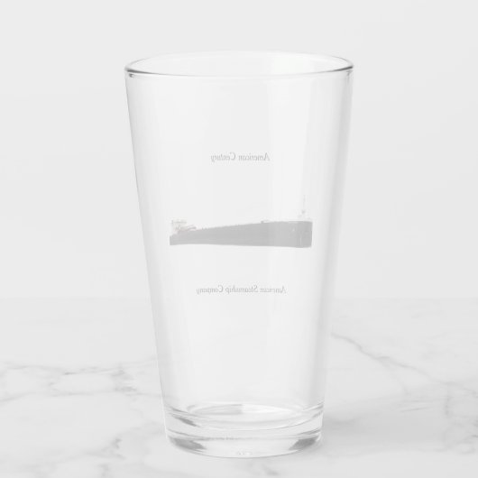 Amerikaans-centraalglas Glas (Achterkant)