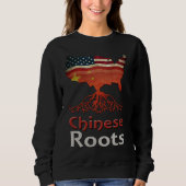 Amerikaans Chinees sweatshirt (Voorkant)