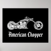 Amerikaans chopper poster (Voorkant)