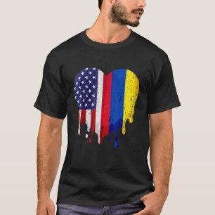 Amerikaans Colombiaans ispanisch erfgoed T-shirt
