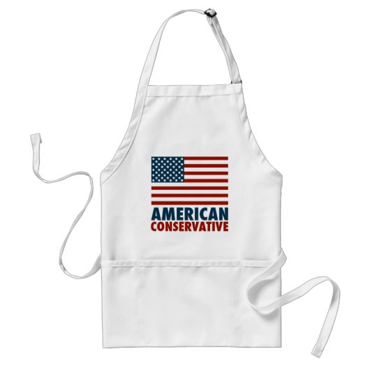 Amerikaans conservatief standaard schort (Voorkant)